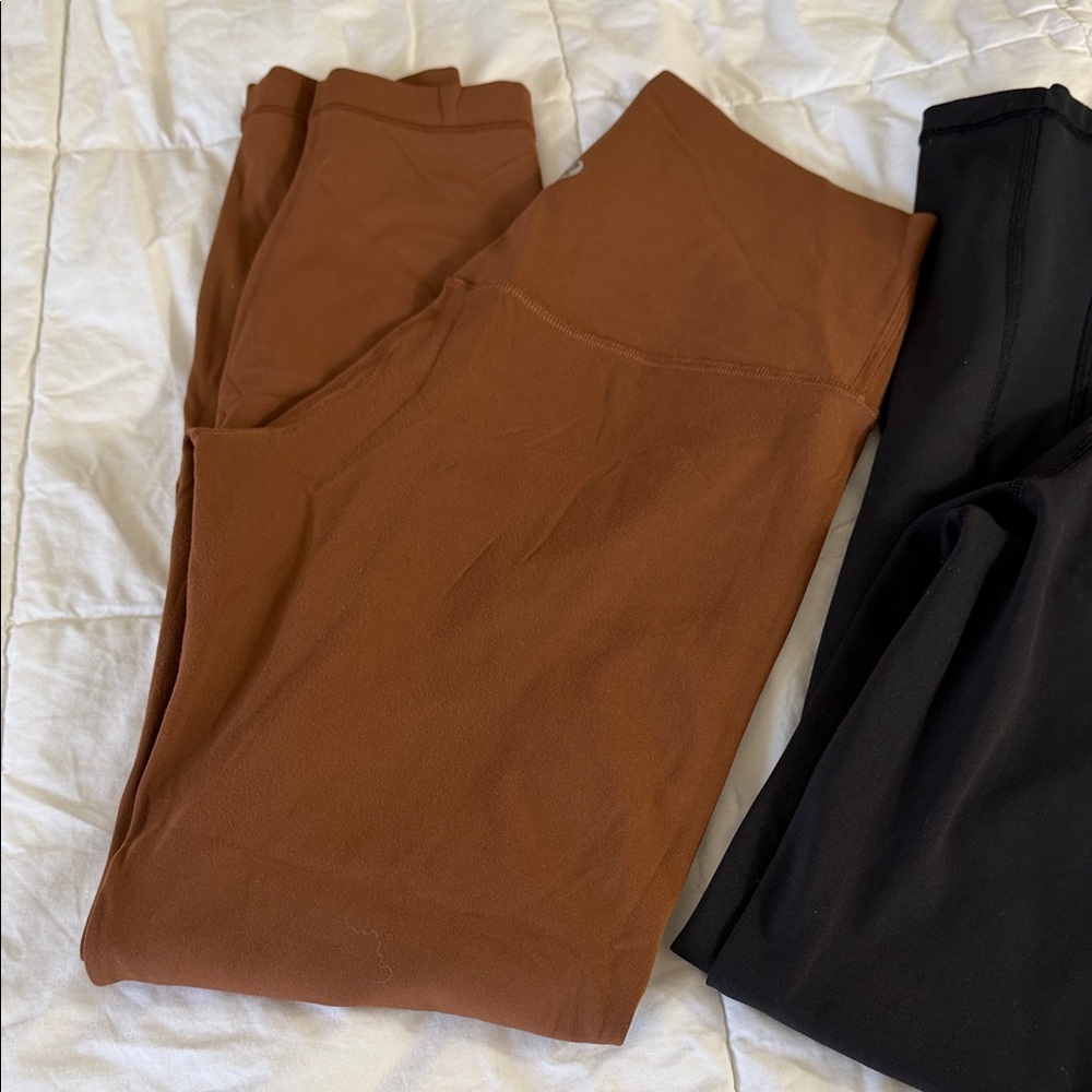 lululemon athletica Leggings in Black and Brown 2 - Picture 9 of 10